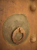 Abbasian Historical House Door Knocker, Kashan.