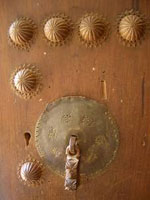 Abbasian Historical House Door Knocker, Kashan.