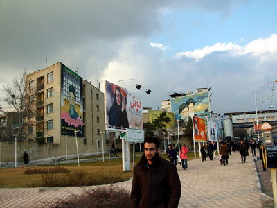 Tehran Street Scene