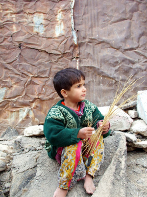 Boy in Kermanshah.