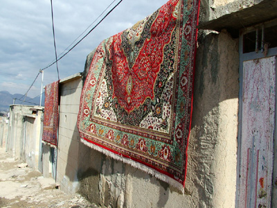 Carpets in Kermanshah.