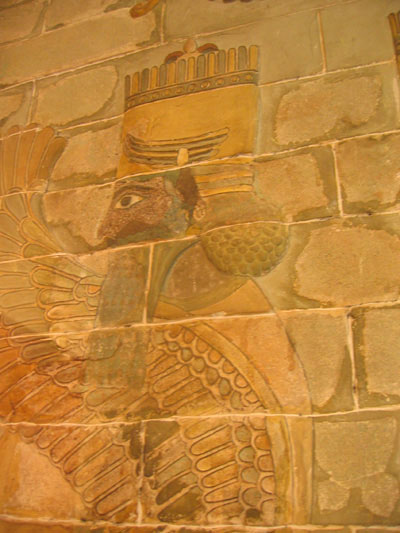 Wall-painting, National Museum of Iran, Tehran.