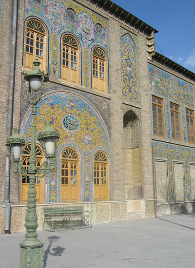 Golestan Palace Facade, Tehran.