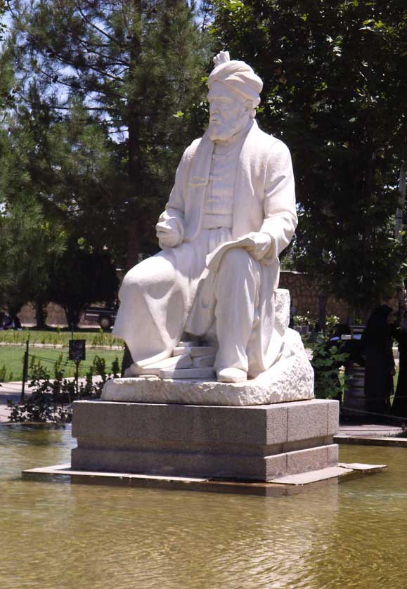 Statue of Abul-Q&acirc;sem Ferdowsi Tusi, Iran.