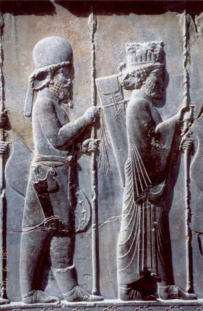 Elamite soldier Apadana Palace.