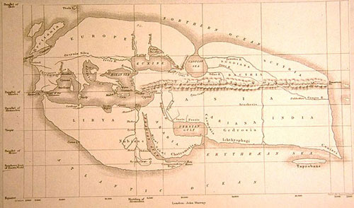 Hellenistic world map post Seleucus.