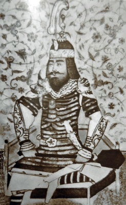 Painting of Tamerlane.