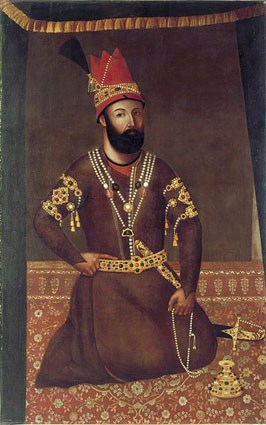 Portrait of Nader Shah, Victoria and Albert Museum, London.