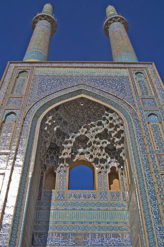 Jomeh Mosque, Yazd, Iran.