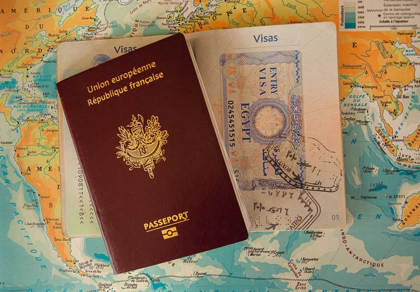Visas for Iran.