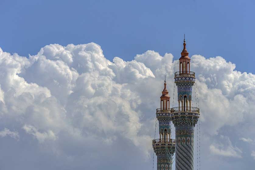 Qom minarets, Iran.