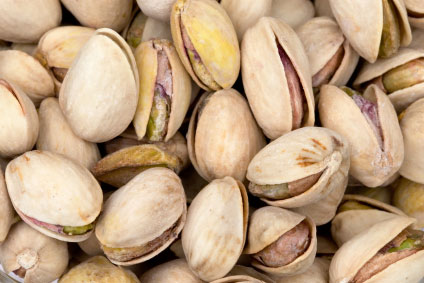 Pistachios, Iran.