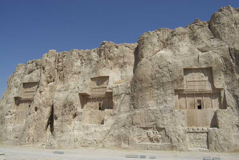 Naqsh-e Rostam, an ancient necropolis.