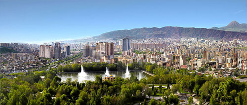 Panorama of Tabriz, Iran