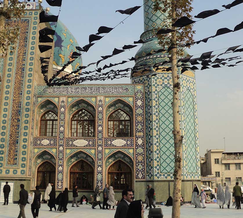 Tehran mosque.